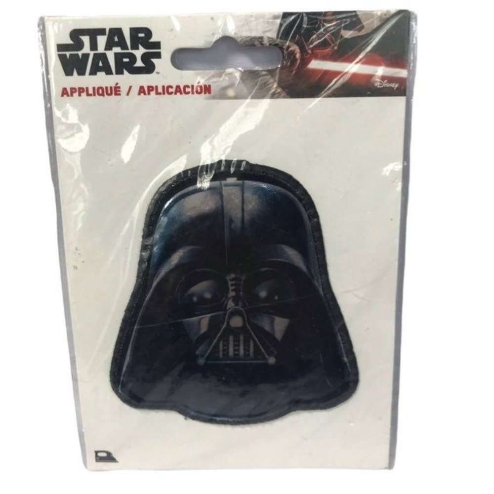 Star Wars Darth Vader Iron On Applique Patch Fabric Crafts